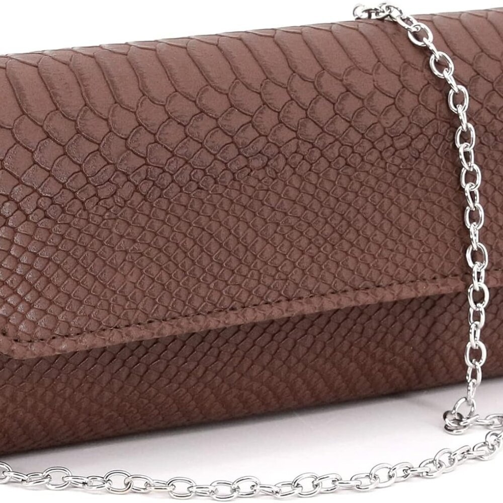 Flap Dazzling Small Clutch Bag Evening Bag With Detachable Chain